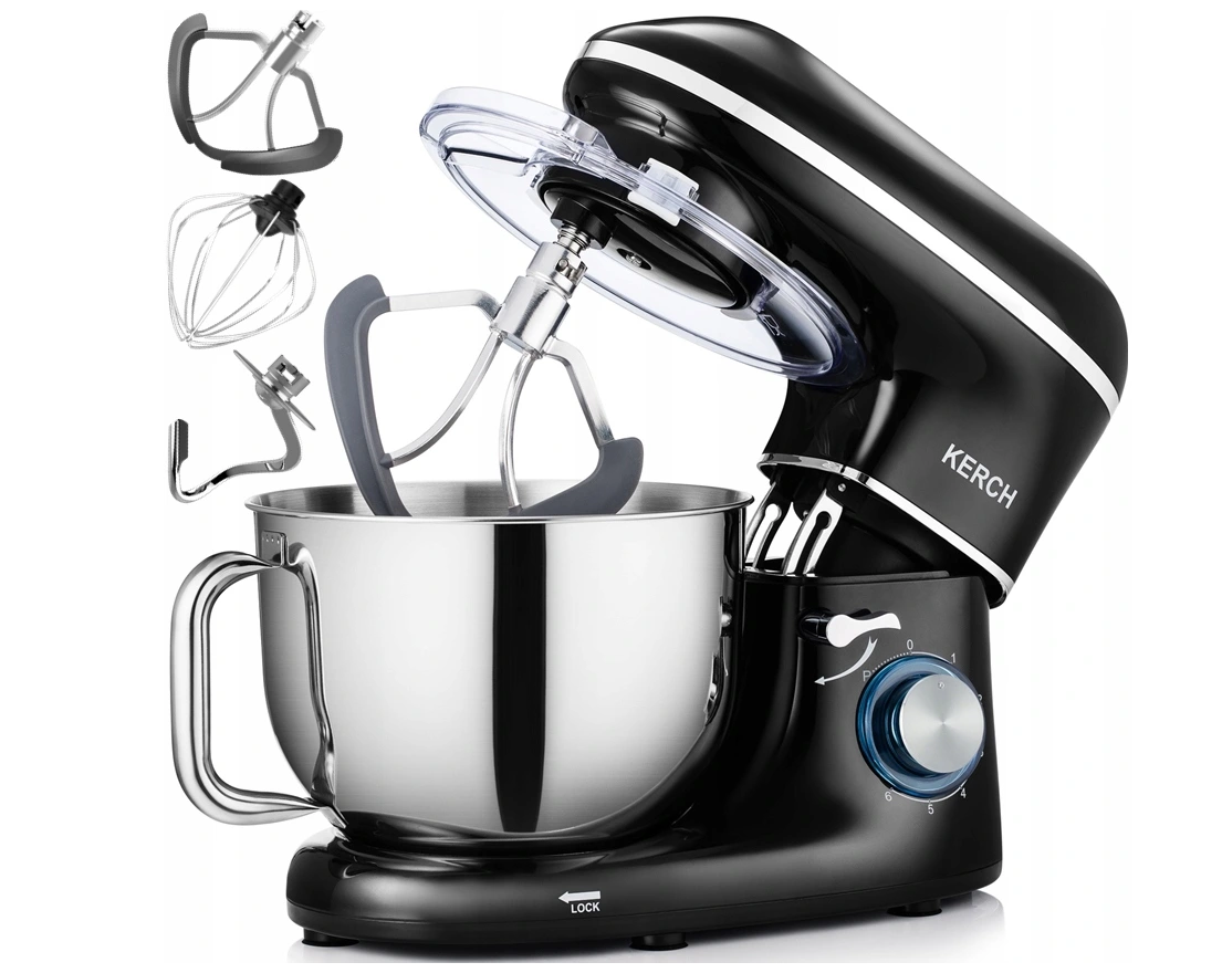 Кухонний комбайн Kerch MyChef 2200 Вт (Чорний)
