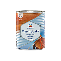 Алкідно-уретановий лак для яхт Marine lakk 10 Eskaro матовий 0,95л