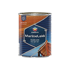 Алкідно-уретановий лак для яхт Marine lakk 40 Eskaro напівглянсовий 0,95л
