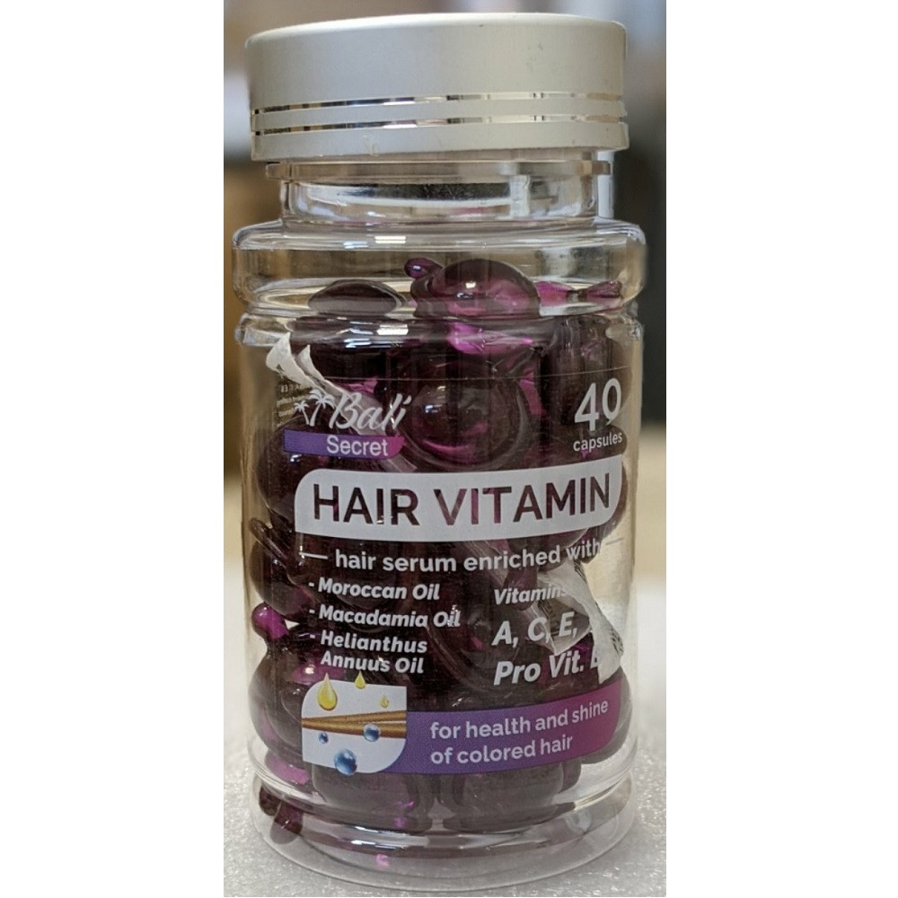 Масло для фарбованого волосся Hair Vitamin Bali Secret 40шт, ціна 599 грн — (ID#1459120701) Масло для фарбованого волосся Hair Vitamin Bali Secret 40шт, ціна 599 грн — (ID#1459120701)