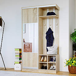 Передпокій купе з дзеркалом 120см "Лінда" (різні кольори)