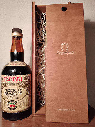 Лікер 1951 року Fabbri вишневий Італія вінтаж, фото 2