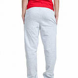 Чоловічий костюм Palm Angeles біла Кофта з капюшоном логотип Пальм Енжелс Кенгуру та чорні Штани Палм Анджелс, фото 5