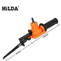 Шабельна пила - перехідник на дриль, шуруповерт.