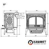 Чавунна піч KAWMET Premium S7 (11,3 kW), фото 6