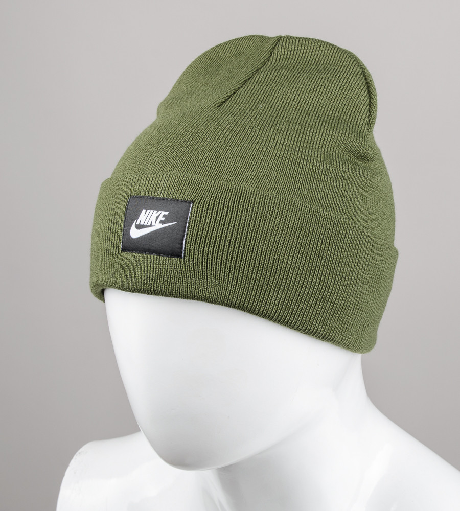 Шапка молодіжна "Ріжки" Nike (m20), Хакі