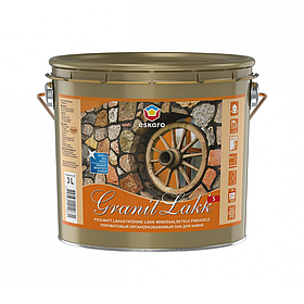 Лак для каменю і бетону Granit Lakk S Eskaro напівматовий 3л
