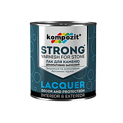Лак для каменю Kompozit Strong 0.9л