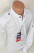 Сорочки для хлопчиків з довгим рукавом Sinyor Besni dds-0006 біла приталені стійка воріт Туреччина, стильна, фото 5