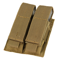 Подсумок для магазинов пистолетных молле Condor Double Pistol Mag Pouch MA23 Coyote Brown