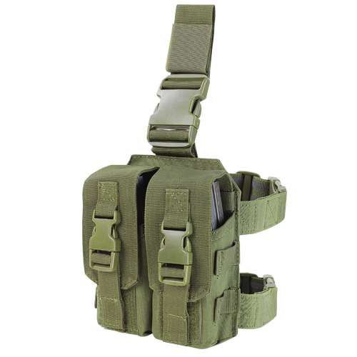 Підсумок на стегно для магазинів Condor Drop Leg M4 Mag Pouch MA65 Олива (Olive), фото 1