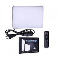 Светодиодная LED лампа для фотостудии Camera light MM-240 Ra95+ (прямоугольная с пультом)