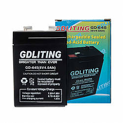 Акумулятор GDLITE 6V GD-645-4.0Ah, Свинцево-кислотна (SLA)
