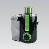 Соковижималка для фруктів та овочів Maestro MR-800 відцентрова потужна електрична чорно-зелена