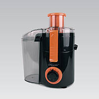 Соковижималка для фруктів та овочів Maestro MR-800 відцентрова 350 Вт електрична чорно-помаранчева
