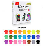 Набір маркерів для тканини YOVER 24 кольори, фото 4