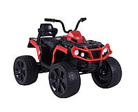 Квадроцикл электромобиль Car4Kids T-737/1 Красный с EVA колесами и MP3 + 2 мотора по 35 Вт
