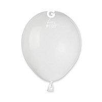 Воздушные шары белые пастель Gemar Италия 13 см 10 шт
