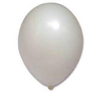 Воздушные шары белые пастель 30 см BelBal Бельгия 5 шт