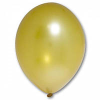 Воздушные шары золото металлик 30 см BelBal Бельгия 5 шт
