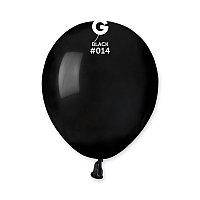 Воздушные шары черные пастель Gemar Италия 13 см 10 шт