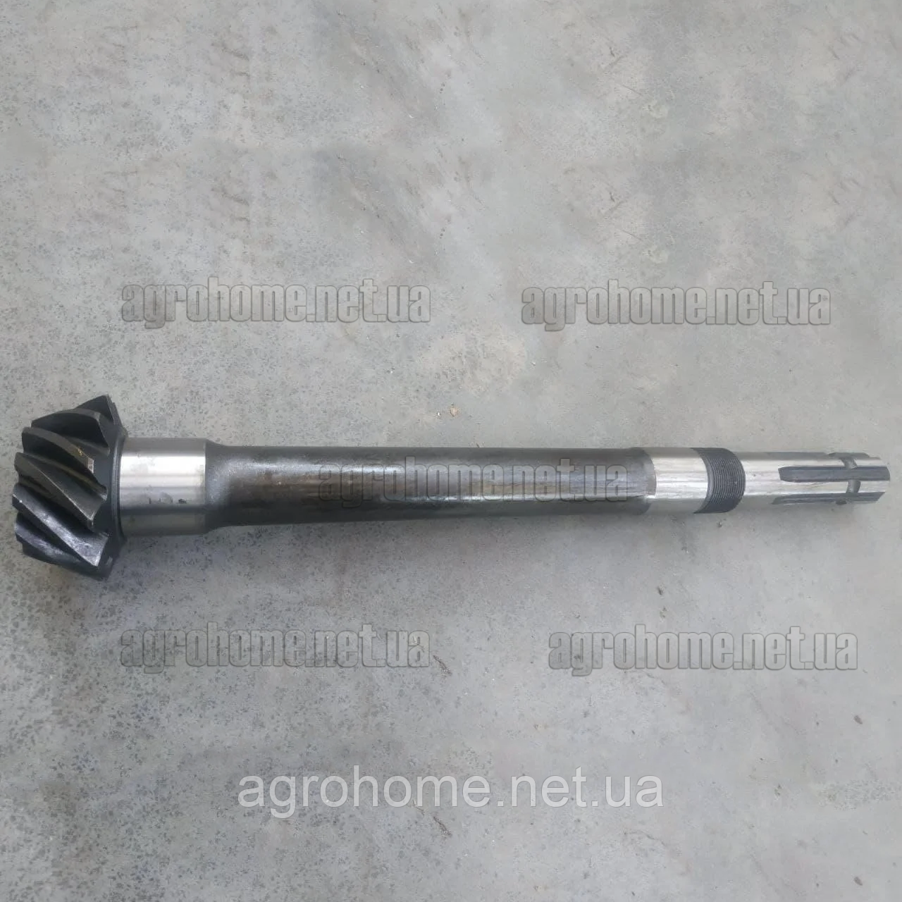 Шестерня хвостовик мала коса на фрезу Віракс, фото 1