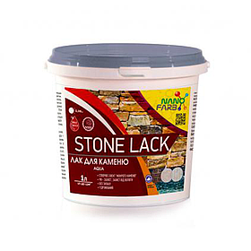 Лак для каменю NanoFarb Stone Lack мокрий ефект 1л