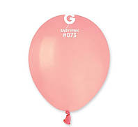 Воздушные шары розовые пастель Gemar Италия 13 см 100 шт