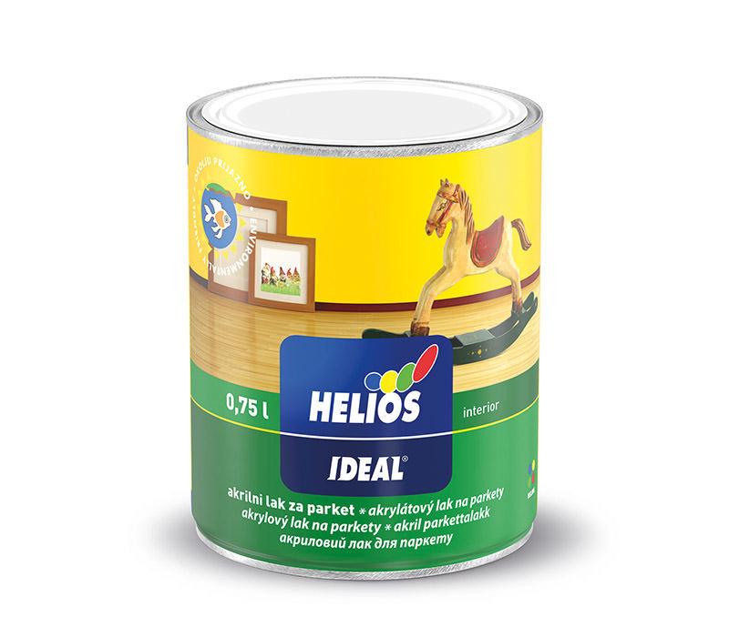 Акриловий паркетний лак Helios Ideal глянсовий 0.75л, фото 1