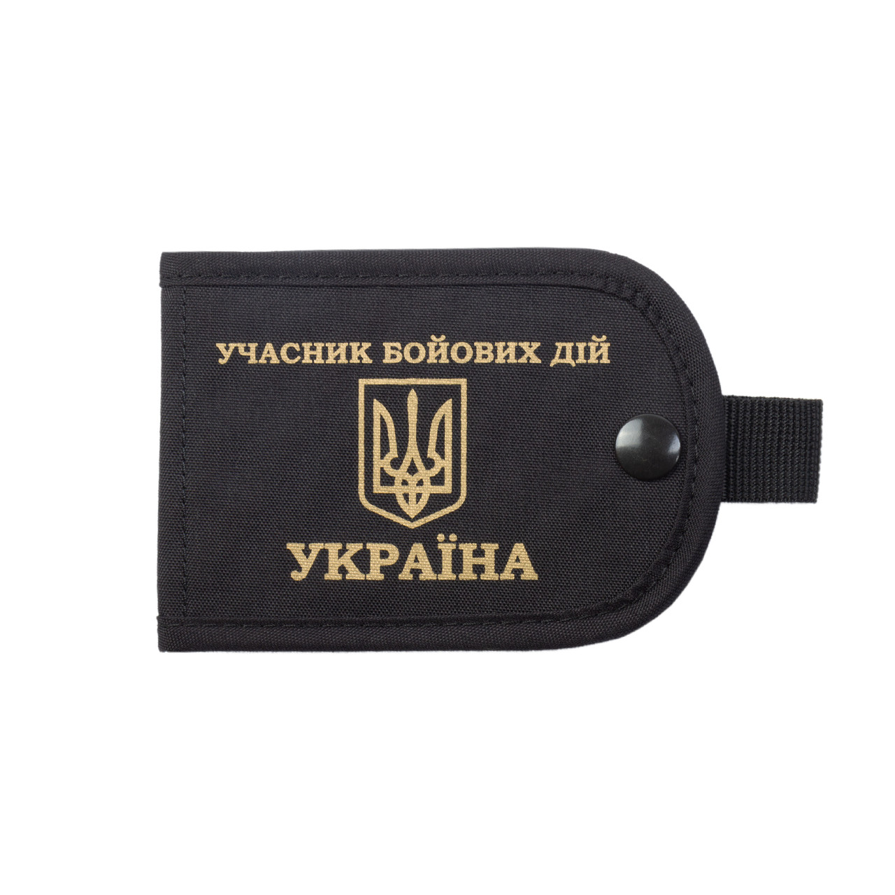 Обкладинка посвідчення P1G-Tac® Учасник бойових дій MIL-SPEC - Combat Black, фото 1