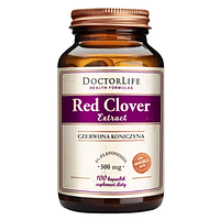 Экстракт Красного Клевера 500 мг 100 кап Doctor Life Red Clover Extract 500 mg США Доставка из ЕС