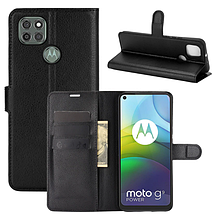 Шкіряний чохол книжка Lichee для Motorola Moto G9 Power (9 кольорів), фото 2