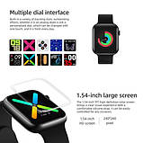 Смартгодинник X8 Білий (Smart Watch) Годинник Фітнес браслет, фото 5