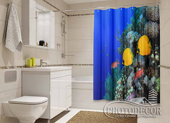 Шторки у ванну з Підводним світом