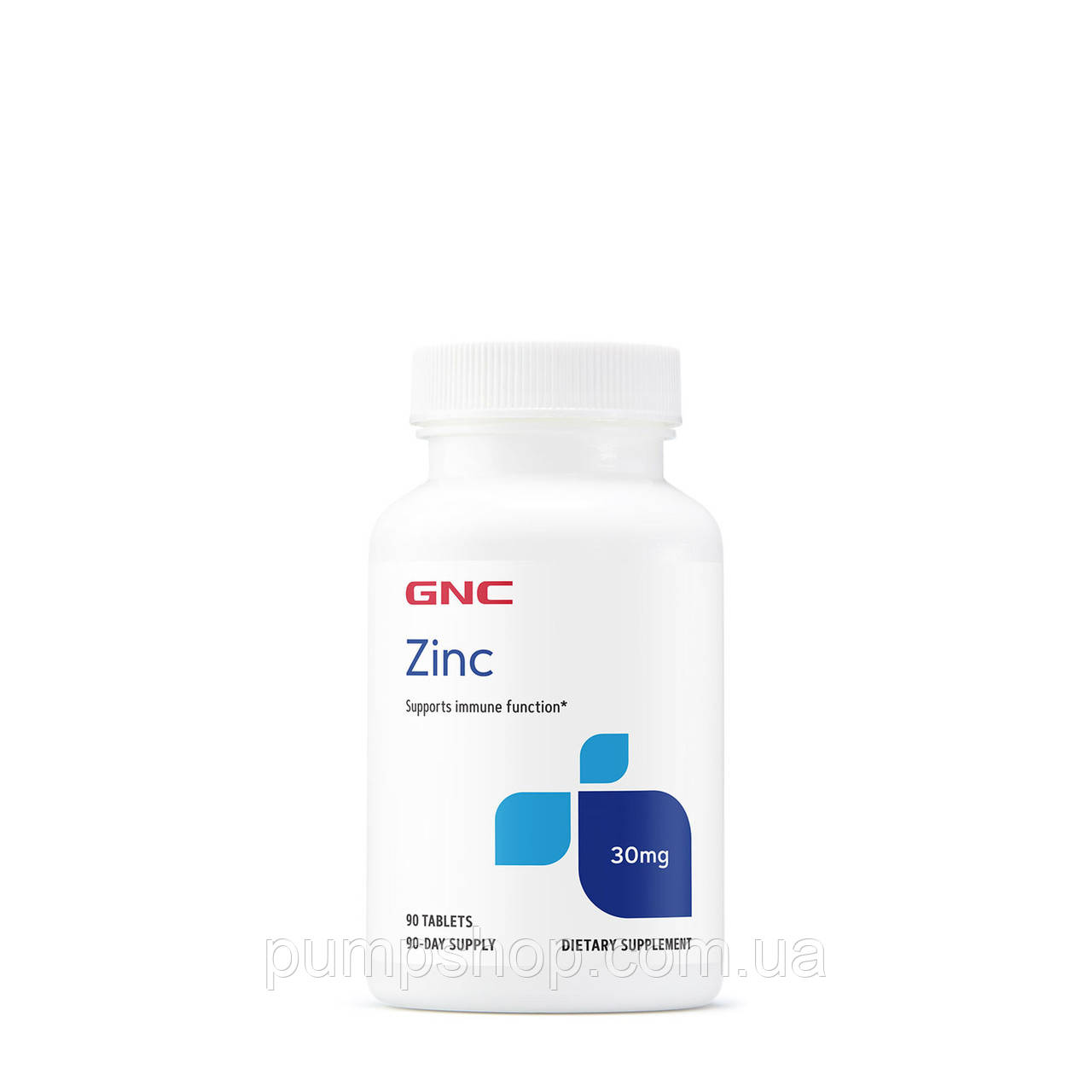 Цинк цитрат GNC Zinc 30 mg 90 таб.