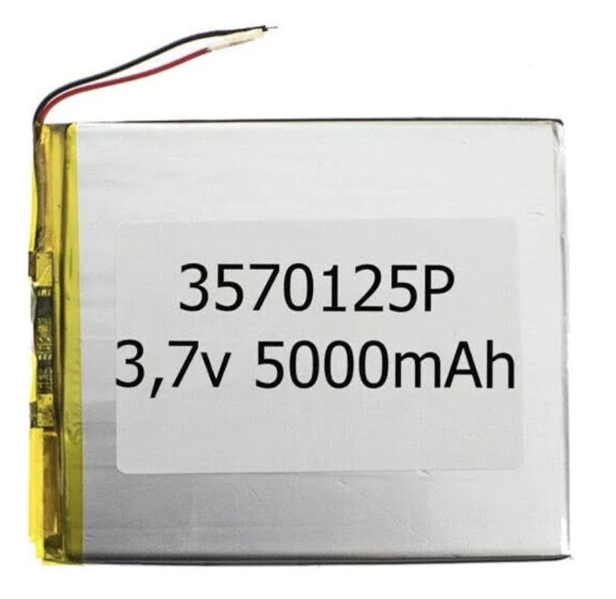 Універсальний акумулятор 044040P 44 x 38 x 3 мм 1100 mAh 3,7 V,