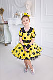 Костюм Стиляги в жовтому для дівчинки, фото 2