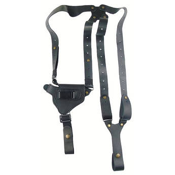 Кобура оперативна шкіряна РКС, Альфа 420, Сафарі Медан 1006 універсальна з шкіряним кріпленням (зі скобою)