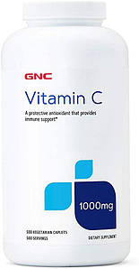 Вітамін C (аскорбінова кислота) GNC Vitamin C 1000 мг 500 таб.