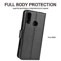 Шкіряний чохол книжка Lichee для Motorola Moto E6S (9 кольорів), фото 3