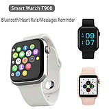 Смарт-годинник T900 Рожевий (IWO Smart Watch) Годинник смарт Фітнес браслет, фото 3