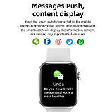 Смарт-годинник T900 Рожевий (IWO Smart Watch) Годинник смарт Фітнес браслет, фото 5