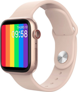 Смарт-годинник T900 Рожевий (IWO Smart Watch) Годинник смарт Фітнес браслет
