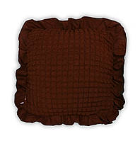 Подушка декоративная на диван Love You 45 x 45 см Черный шоколад (181155)