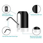 Електрична помпа для води CHARGING PUMP/ Автоматичний дозатор для води/Насадка на бутлю, фото 5