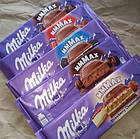 Шоколад Milka Alpenmilch Alpine Milk Мілка з Альпійським Молоко 270 г Швейцарія, фото 6