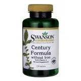 Swanson Century Formula without Iron, без заліза, таблетки 130 шт