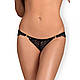 410936 Трусики Obsessive Mixty Panties Black L / XL, фото 4