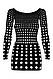 Сукня Obsessive Rocker dress Чорний S \ M, фото 3