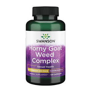 Горянка та Мака Swanson Horny Goat Weed Complex 120 caps